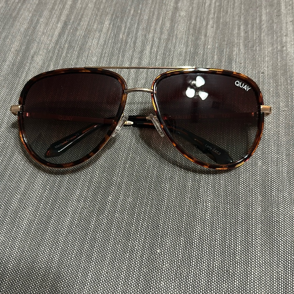 Quay - Polarized Aviator Lenses with UV Protection